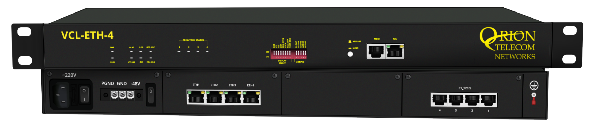 Ethernet over 4 E1 Converter