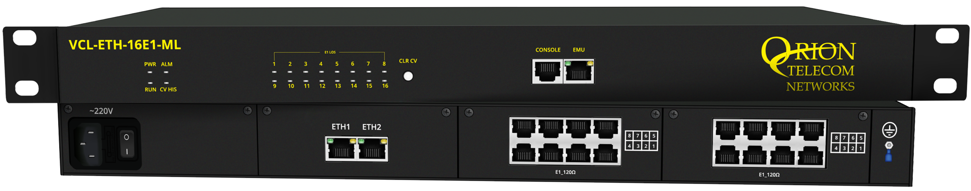 Ethernet over 4 E1 Converter