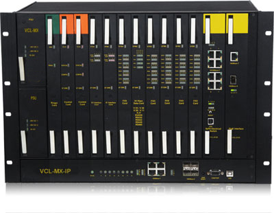 VCL-MX, IP Multiplexer Gigabit Ethernet, Voice and Data Multiplexer