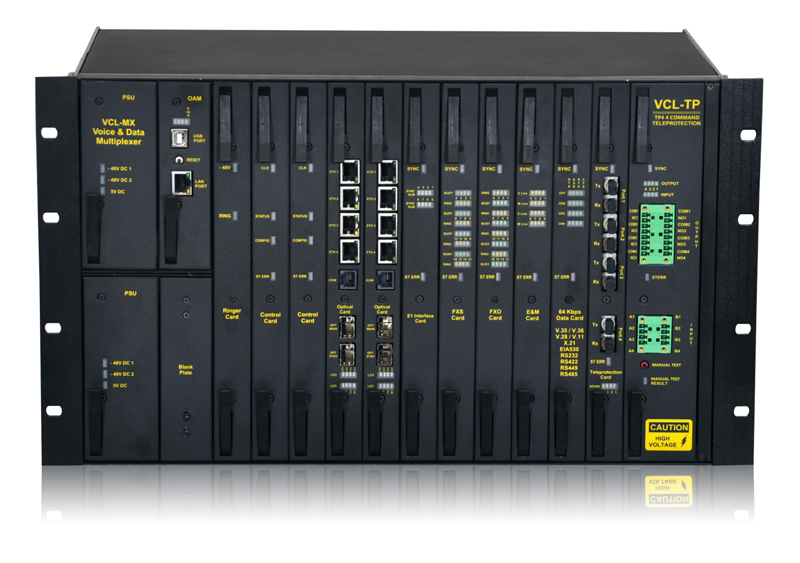 VCL-MX Version 6, Upto 80 E1 Voice and Data Multiplexer